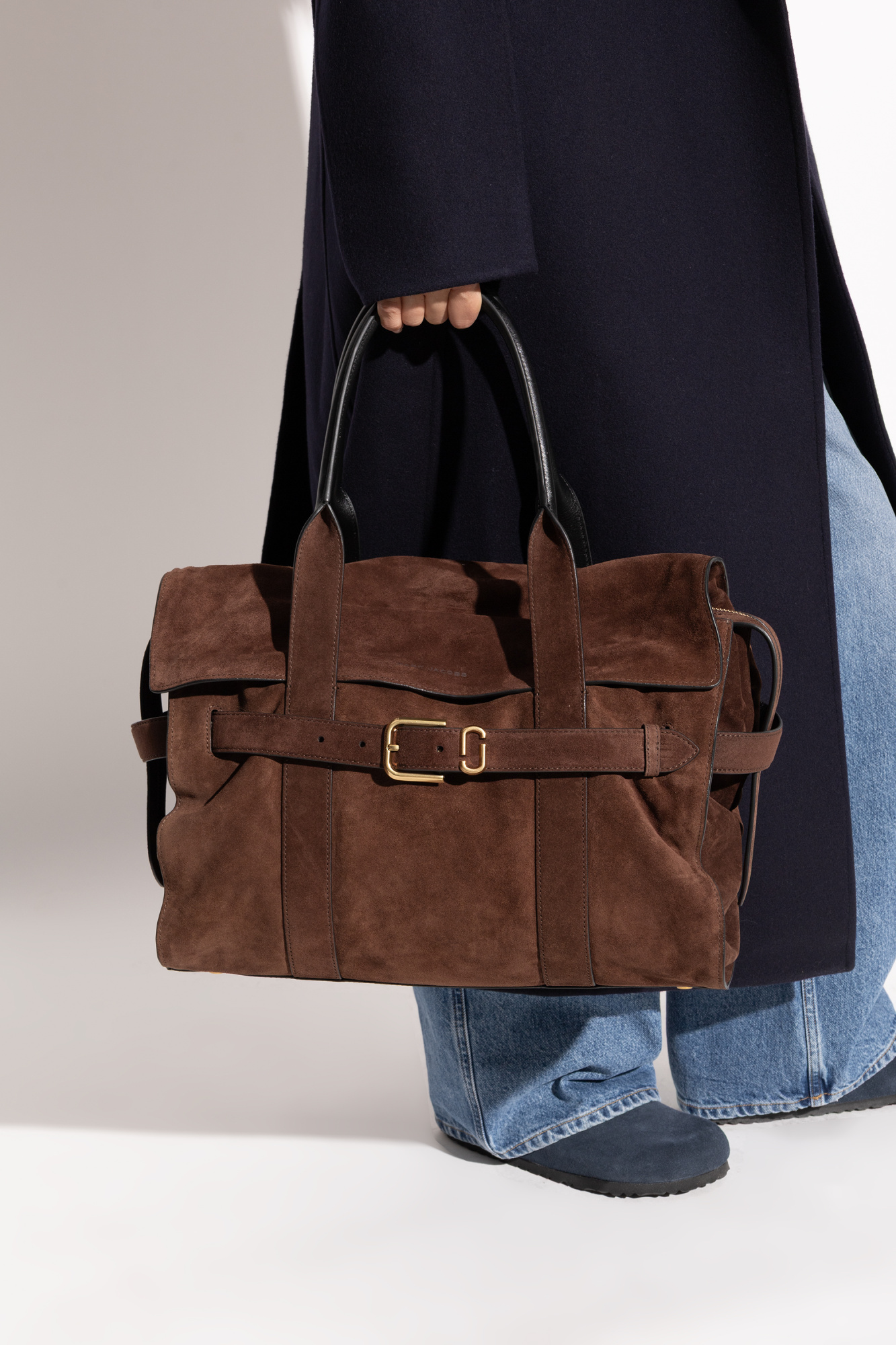 Brązowy Torba typu `shopper` Marc Jacobs - Vitkac Polska